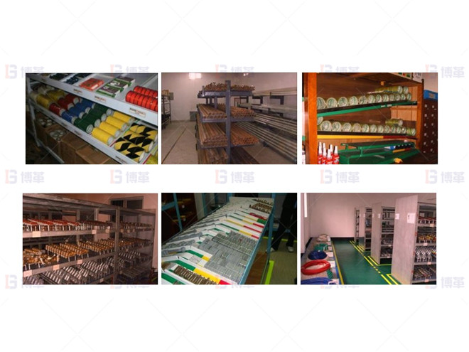 機加工行業車間樣板區打造案例 成果展示- 倉庫